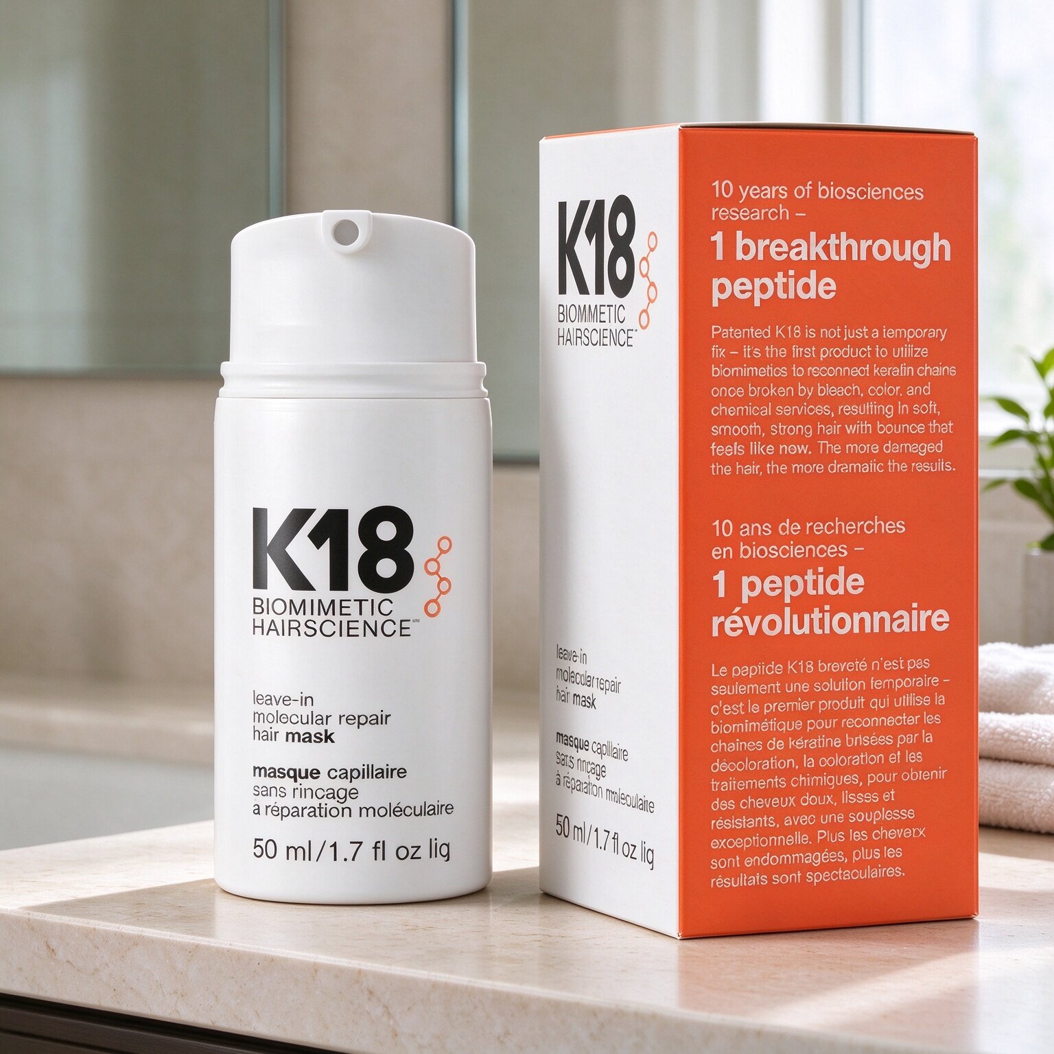 Hair Care K18 - K18 Шампунь и средства для ухода
