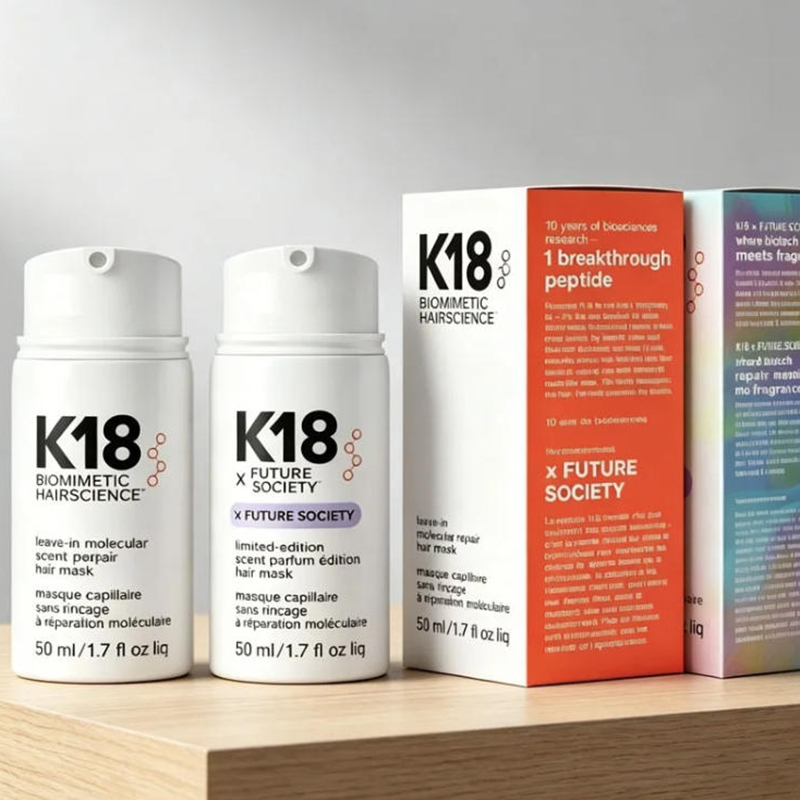 Новая несмываемая молекулярная – обзор и цена Hair Care K18
