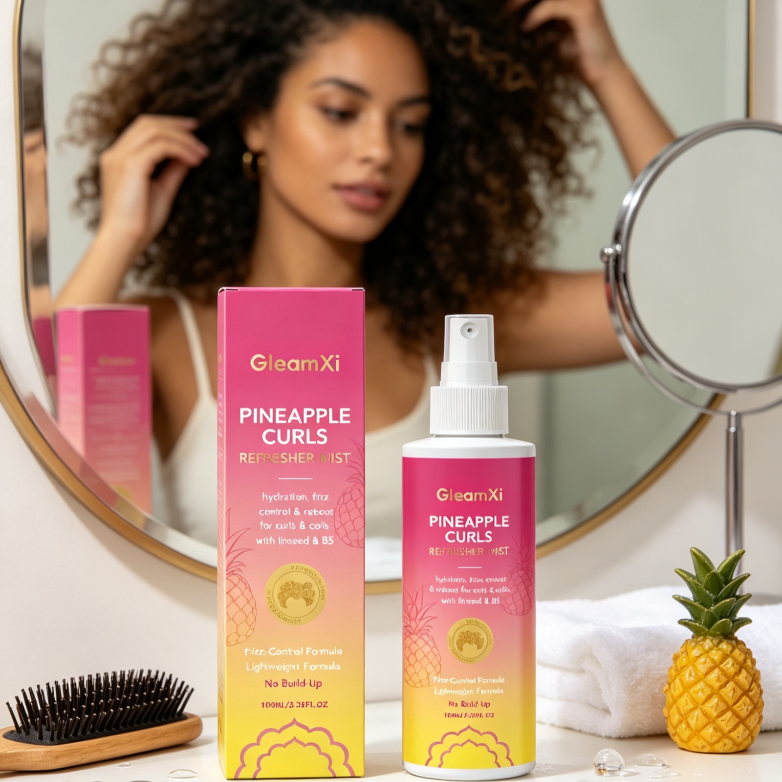 Спрей-освежитель для волос Gle – обзор и цена Hair Care Natural Ingredients